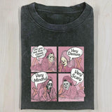 DID YOU SEE HOW I CHASED THEM T-SHIRT, Jason Voorhees, Michael Myers, Ghost Face, Pennywise, Horror Movie Shirt, Horror Character, Funny Halloween Shirt, Unisex T-Shirt, Gift For Men Women