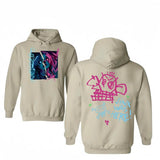 Arcane-Jinx Hoodie/T-Shirt Harajuku Legend of League Shirt/Hoodie, Unisex for Man and Women, 100% Cotton, LOL Tee
