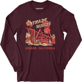 Trade Winds - Oxnard, CA - Vintage Tiki Bar - Long Sleeve T-Shirt