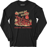Trade Winds - Oxnard, CA - Vintage Tiki Bar - Long Sleeve T-Shirt