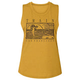 Train Beachy Womens Slub T-Shirt