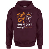 Tropic Bowl - Rochester, MN - Vintage Bowling Alley - Unisex Hoodie