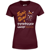Tropic Bowl - Rochester, MN - Vintage Bowling Alley - Women's T-Shirt