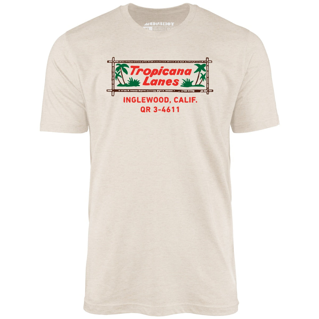 Tropicana Lanes - Inglewood, CA - Vintage Bowling Alley - Unisex T-Shirt