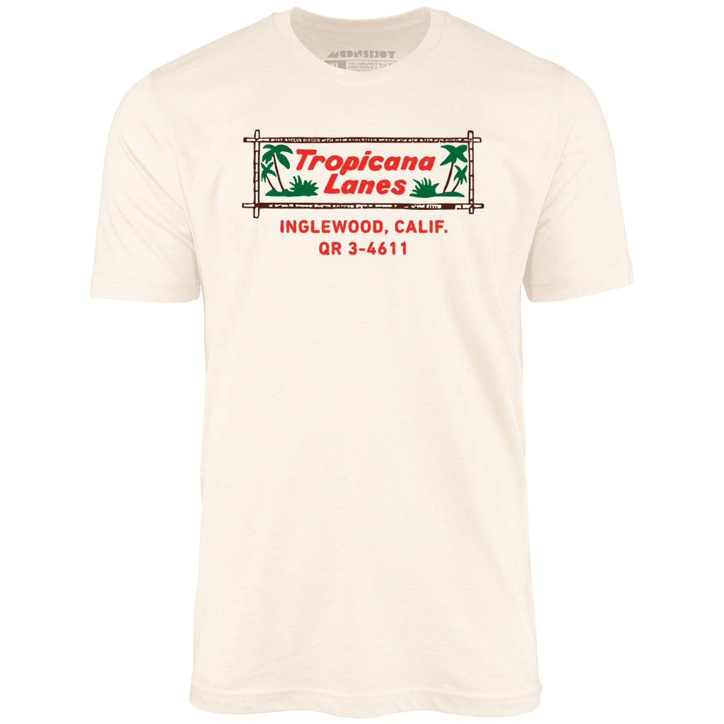 Tropicana Lanes - Inglewood, CA - Vintage Bowling Alley - Unisex T-Shirt