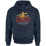 Troy Trojans - New York - Vintage Defunct Baseball Teams - Unisex Hoodie
