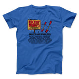 Kickin' Wing's Fireworks Funny Movie Men/Unisex T-Shirt