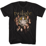 The Twilight Saga - Cullen Family With Crest Boyfriend Tee