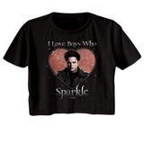 The Twilight Saga - Love The Sparkle Womens Crop Tee