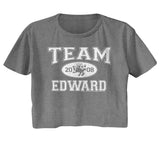 The Twilight Saga - Team Edward Womens Crop Tee