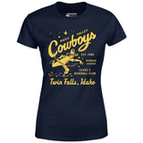 Twin Falls Magic Valley Cowboys - Idaho - Vintage Defunct Baseball Teams - Women's T-Shirt