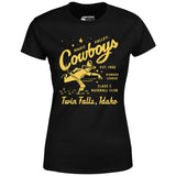 Twin Falls Magic Valley Cowboys - Idaho - Vintage Defunct Baseball Teams - Women's T-Shirt