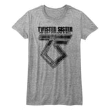 Twisted Sister Can'T Stop Rock'N'Roll Womens T-Shirt
