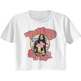 Twisted Sister Twisted'76 Womens Crop Tee