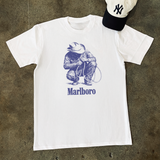 MARLO MAN 'RUSTLER' HEAVYWEIGHT WHITE T-SHIRT