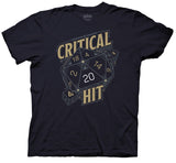 Dungeons & Dragons Critical Hit Officially Licensed Adult T-Shirt