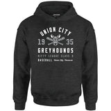 Union City Greyhounds - Tennessee - Vintage Defunct Baseball Teams - Unisex Hoodie