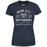 Union City Greyhounds - Tennessee - Vintage Defunct Baseball Teams - Women's T-Shirt