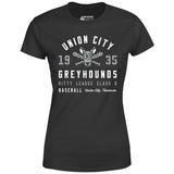 Union City Greyhounds - Tennessee - Vintage Defunct Baseball Teams - Women's T-Shirt