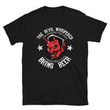 The Devil Whispered Beer Vintage Greaser T-Shirt