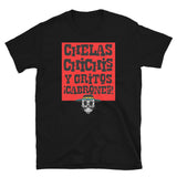 Chelas Chichis Y Gritos  Cabrones  T-Shirt