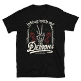 Vibing With My Demons Gothico Cotton Tee