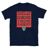 Chelas Chichis Y Gritos  Cabrones  T-Shirt