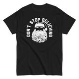 Don't Stop Believing Santa Men's Classic Tee