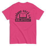 Donde Esta La Biblioteca? Men's Classic Tee