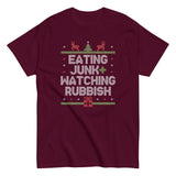 Eating Junk And Watching Rubbish Men's Classic Tee
