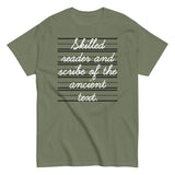 Skilled Reader And Scribe Of The Ancient Text Men's Classic Tee