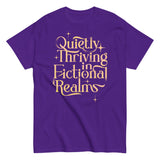 Quietly Thriving In Fictional Realms Men's Classic Tee