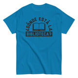 Donde Esta La Biblioteca? Men's Classic Tee