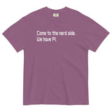 Come To The Nerd Side. We Have Pi. Men's Relaxed Fit Tee