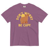 Don't Worry Be Capy Men's Relaxed Fit Tee