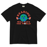 Reading Will Save The World Men's Relaxed Fit Tee