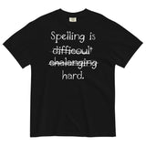 Spelling Is Hard Men's Relaxed Fit Tee