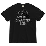 My Favorite Character Died Men's Relaxed Fit Tee