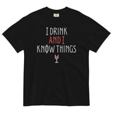 I Drink And I Know Things Men's Relaxed Fit Tee