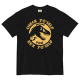 Check Yo'Self Before You Rex Yo'Self Men's Relaxed Fit Tee