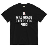 Will Grade Papers For Food Men's Relaxed Fit Tee