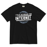 I Play Keyboard For The Internet Men's Relaxed Fit Tee