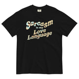 Sarcasm Is My Love Language Men's Relaxed Fit Tee