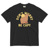 Don't Worry Be Capy Men's Relaxed Fit Tee