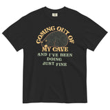 Coming Out Of My Cave And I've Been Doing Just Fine Men's Relaxed Fit Tee