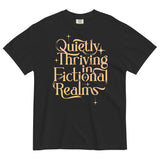 Quietly Thriving In Fictional Realms Men's Relaxed Fit Tee