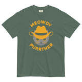 Meowdy Purrtner Men's Relaxed Fit Tee