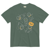 Cat Halloween In Space Men's Relaxed Fit Tee