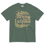 Quietly Thriving In Fictional Realms Men's Relaxed Fit Tee