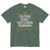 Eating Junk And Watching Rubbish Men's Relaxed Fit Tee